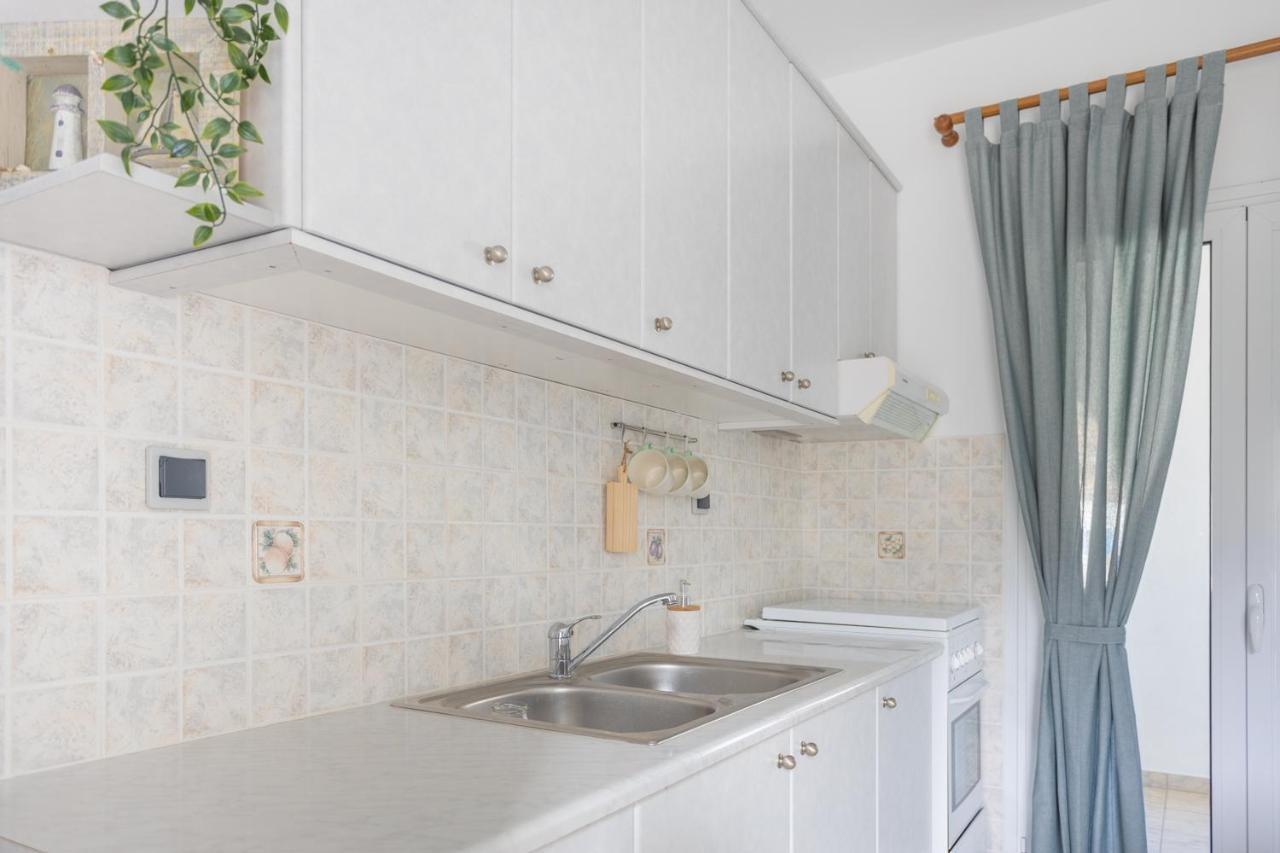 Akti Apollona Apartment Apollon  ภายนอก รูปภาพ